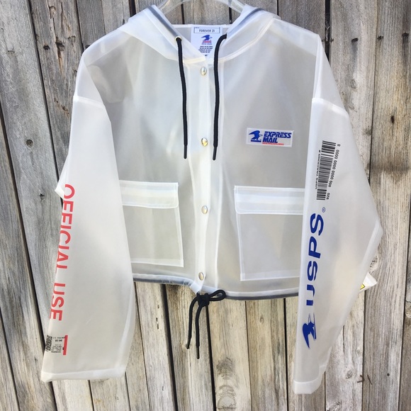 qqqwjf.clear rain jacket forever 21 